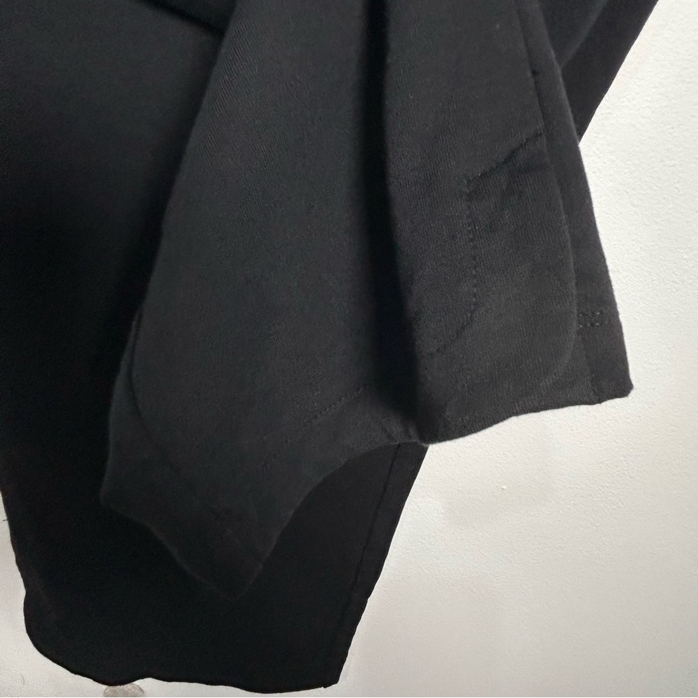 T by Talbots Black Capris Joggers Pockets Drawstring Waist NWOT - Picture 4 of 10